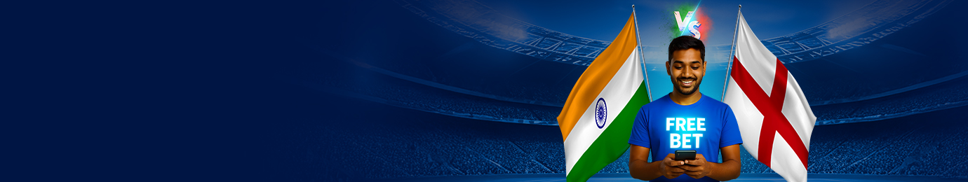 Place yourbets on the India tour of England